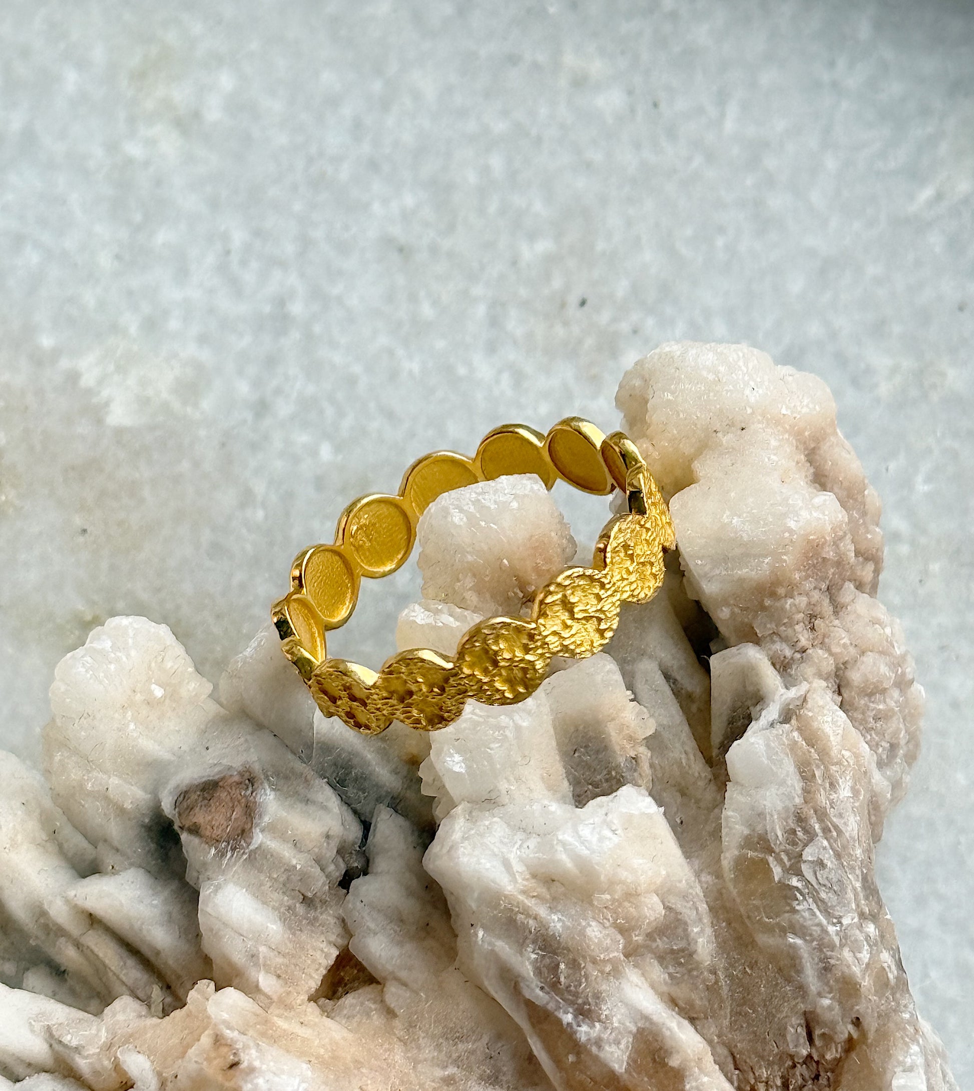 Žiedas “Luna Aurea”