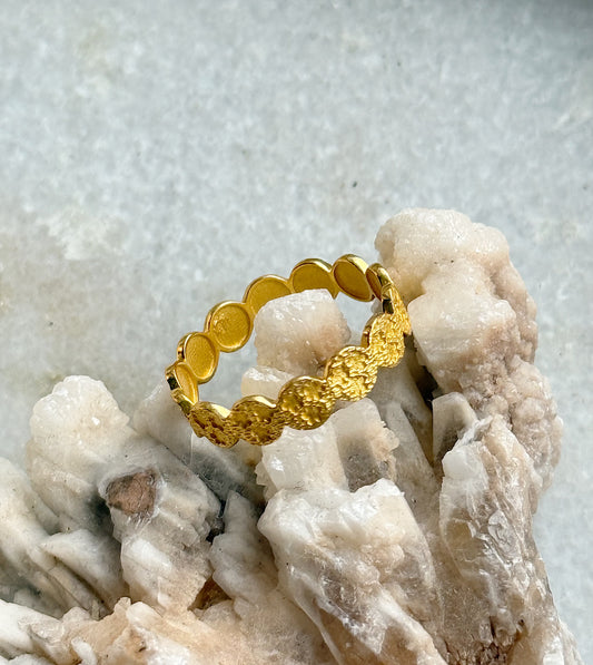 Žiedas “Luna Aurea”