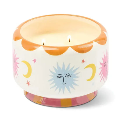 Svece "Saulė" – apelsīnu ziedu aromāts, 680g