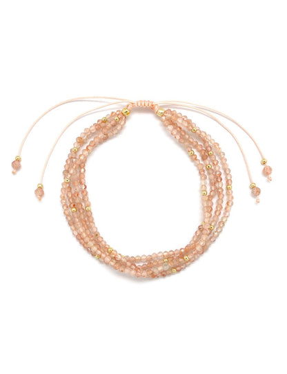 Rose quartz bracelet "Tenderness"