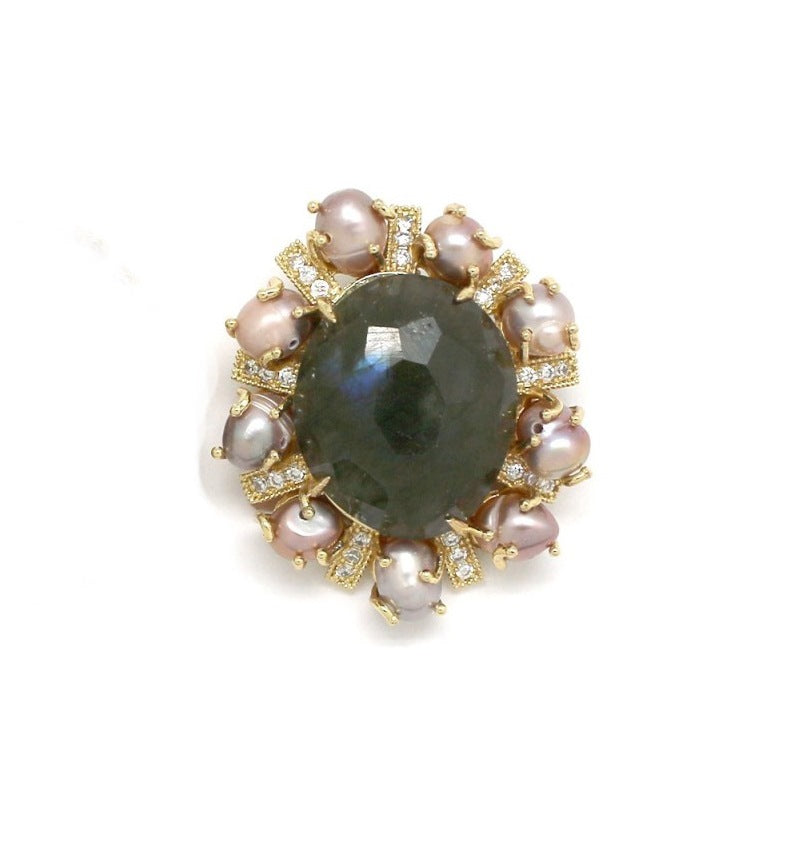 Lapis lazuli necklace “Secret”