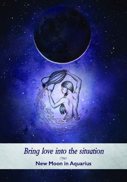 oracle cards "Moonology"